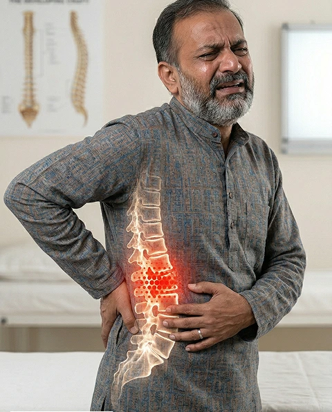 Vertebral Fracture — Unstable Spine Fracture Needs Urgent Surgical Assessment