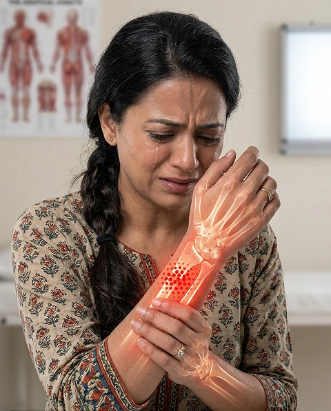 Displaced Fracture — Bones Out of Alignment Need Surgical Reduction