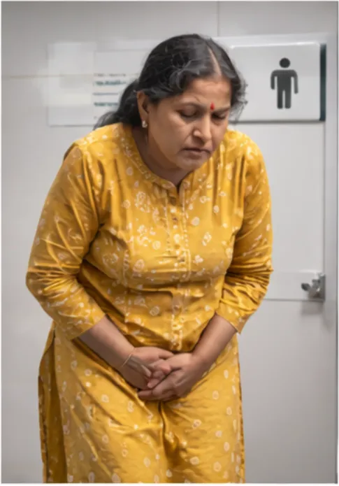 Frequent Urination & Urgency — Stone Near the Bladder