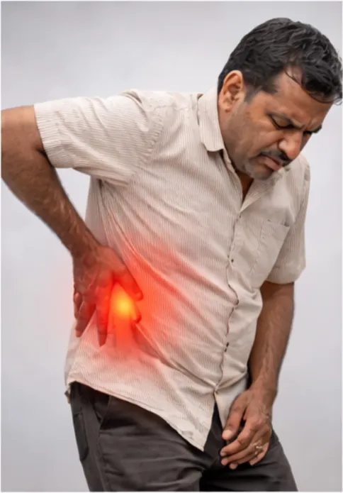 Severe Flank Pain — Classic Kidney Stone Emergency Sign