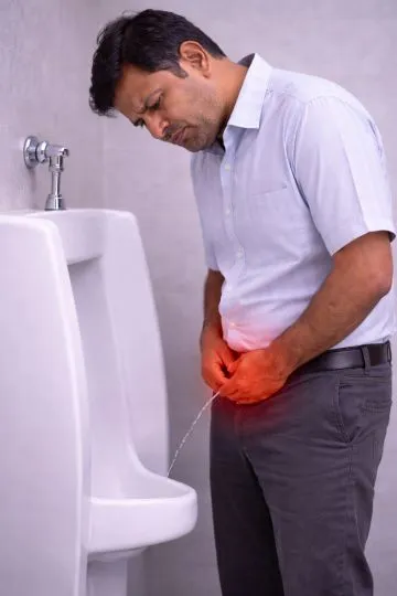 Weak or Slow Urine Stream — Hallmark BPH Obstruction Symptom
