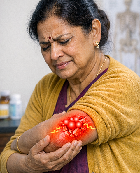 Rheumatoid Arthritis Elbow Destruction — Primary Indication for Elbow Replacement