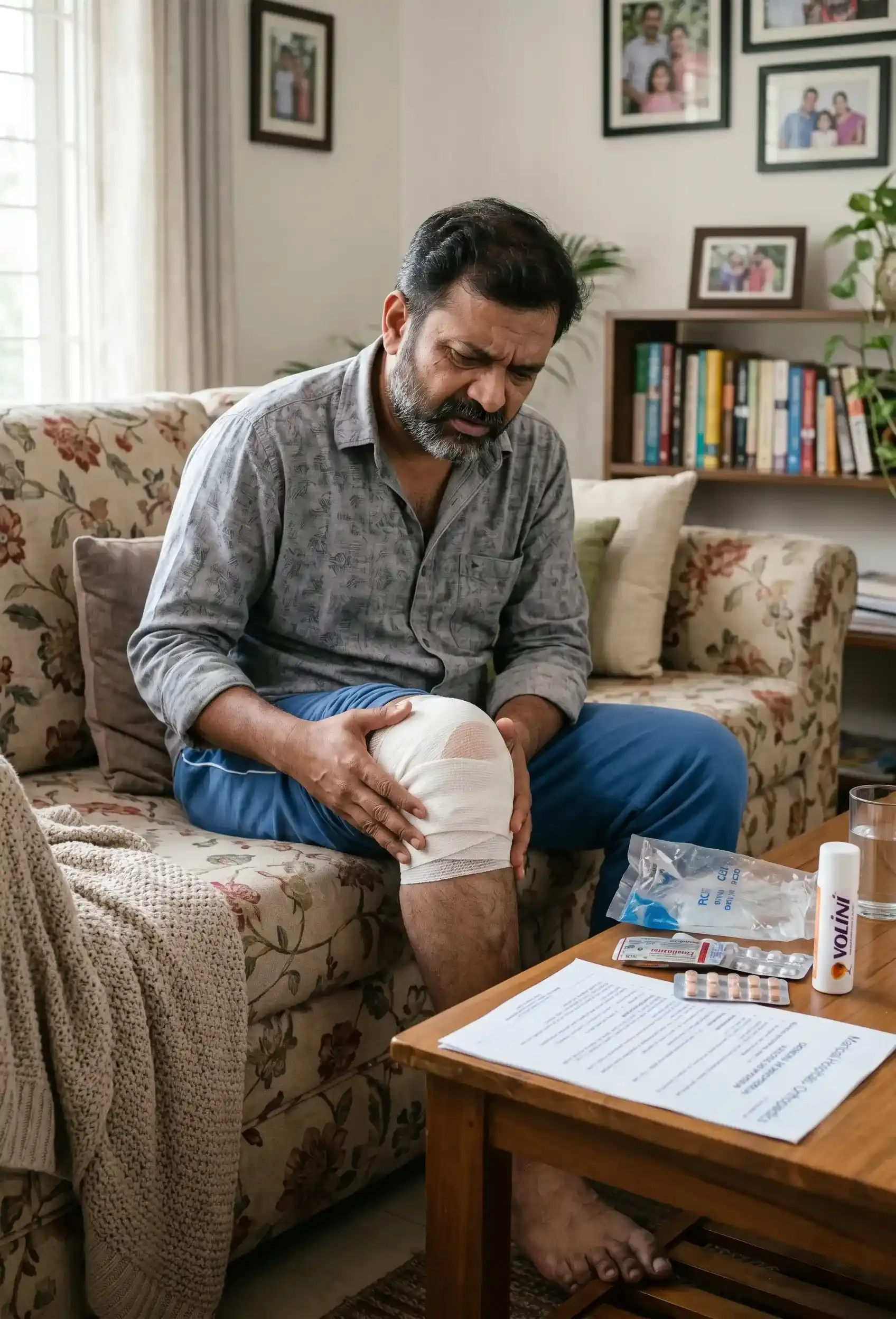 Injury that does not heal after rest and basic care