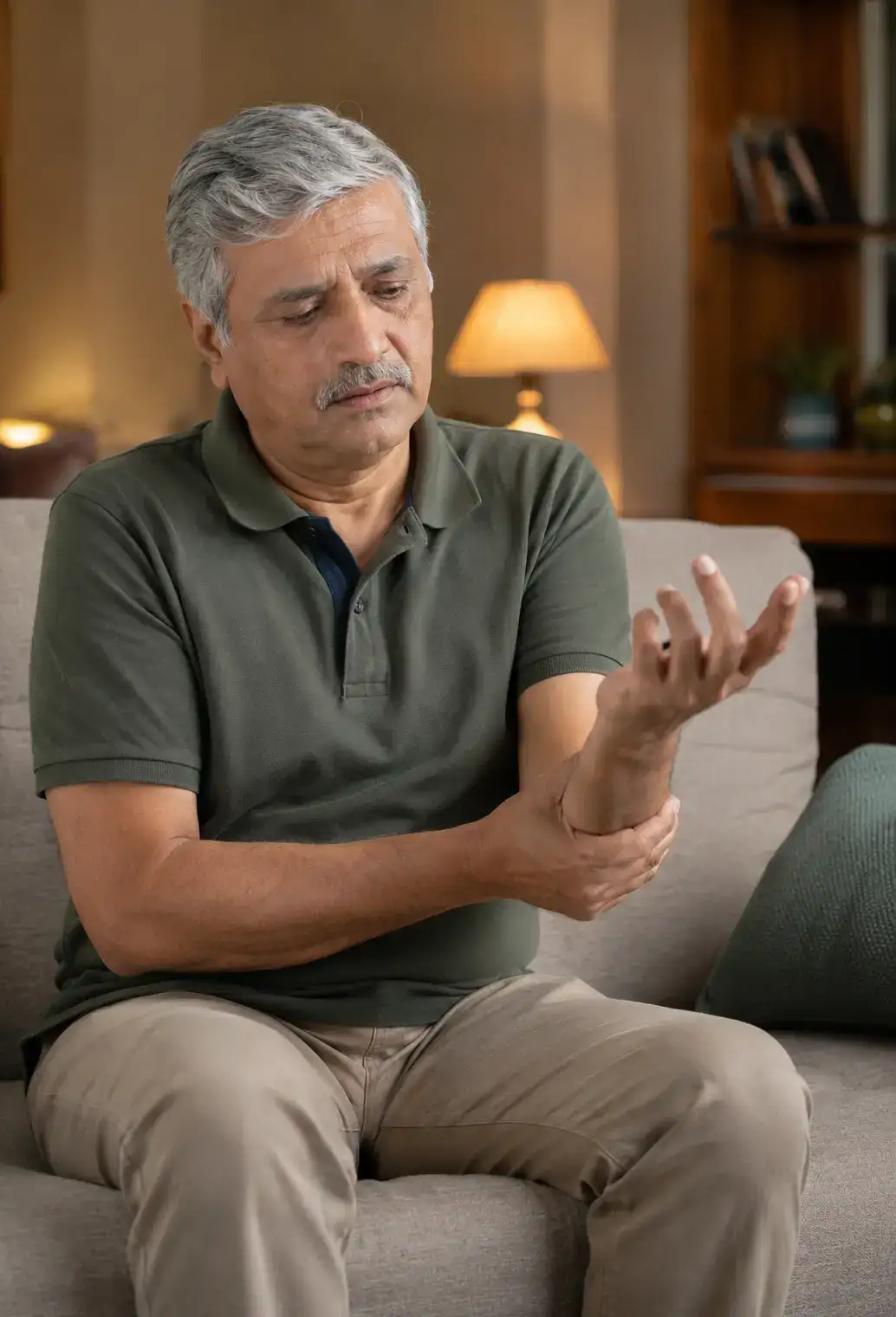 Numbness or tingling sensation in limbs