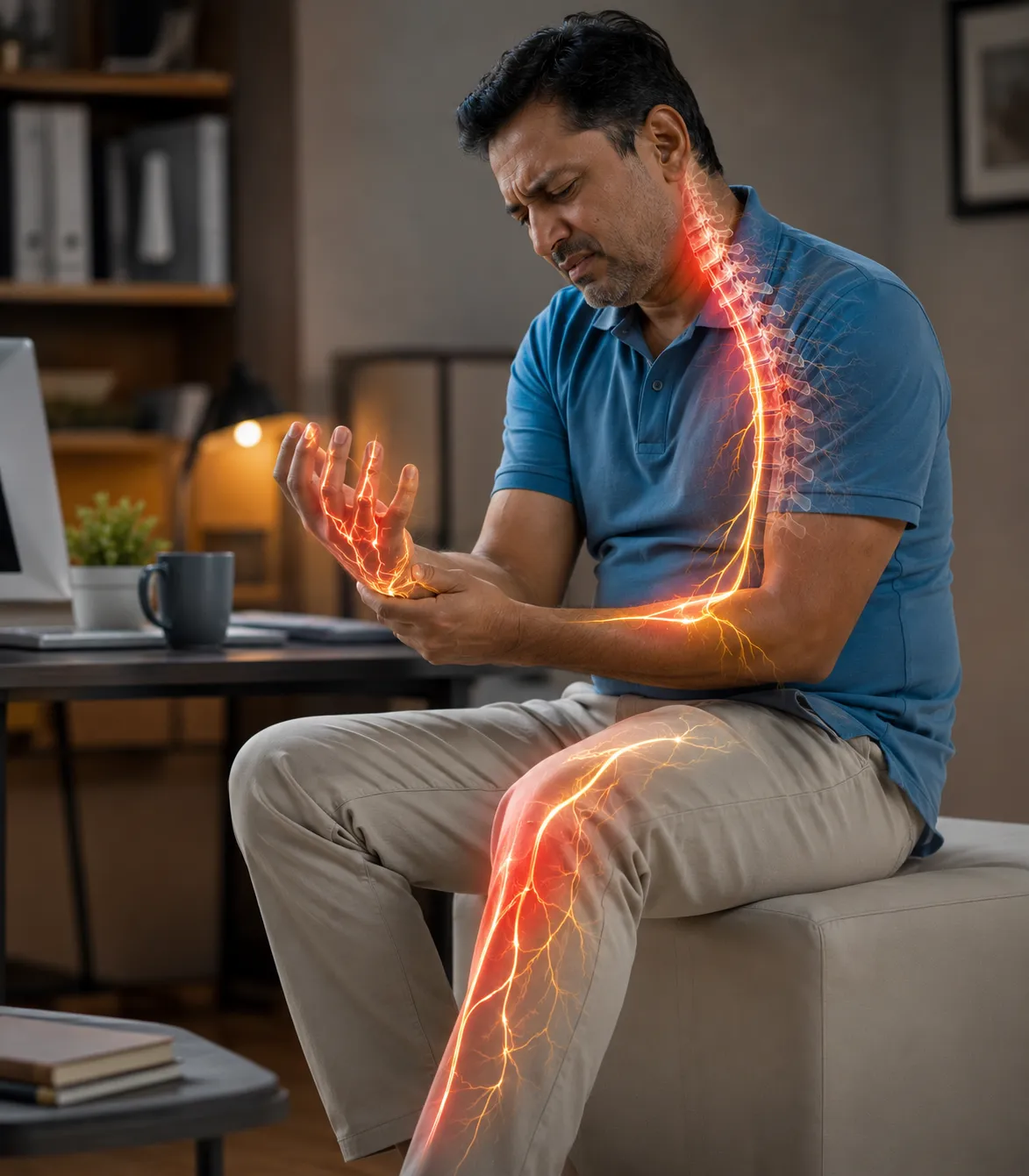 Numbness, tingling, or pins-and-needles in limbs